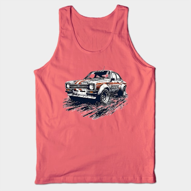 Ford Escort Tank Top by Vehicles-Art